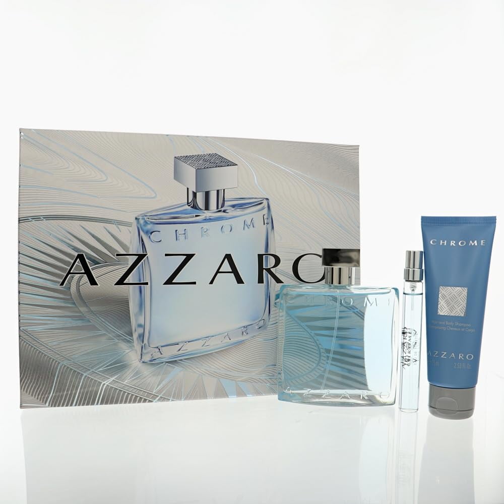 Azzaro - Set De Regalo Para Hombre Chrome 100 Ml