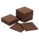 thumbnail image 1 of Uxcell Almohadillas para Muebles, 16 Piezas 2.5" Cuadradas Autoadhesivas de Fieltro, Protectores de Piso para Patas de Muebles, Sillas, Pisos de Madera (Marrón), 1 of 6