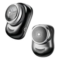 Tecnofonia - Mini Afeitadora Eléctrica Portátil Lavable Usb Color Negro