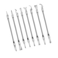 Magideal - 8 Uds. Herramienta De Eliminación De Pegamento De Cpu, Hoja Fina, Palanca, Cuchillo Pequeño, Limpiador De Pegamento, Reparación De Chips Ic, Hoja Fina