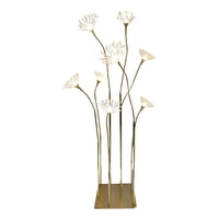 Genérico - Lámpara Decorativa Pie Moderna Floral Iluminación Hogar Jhn