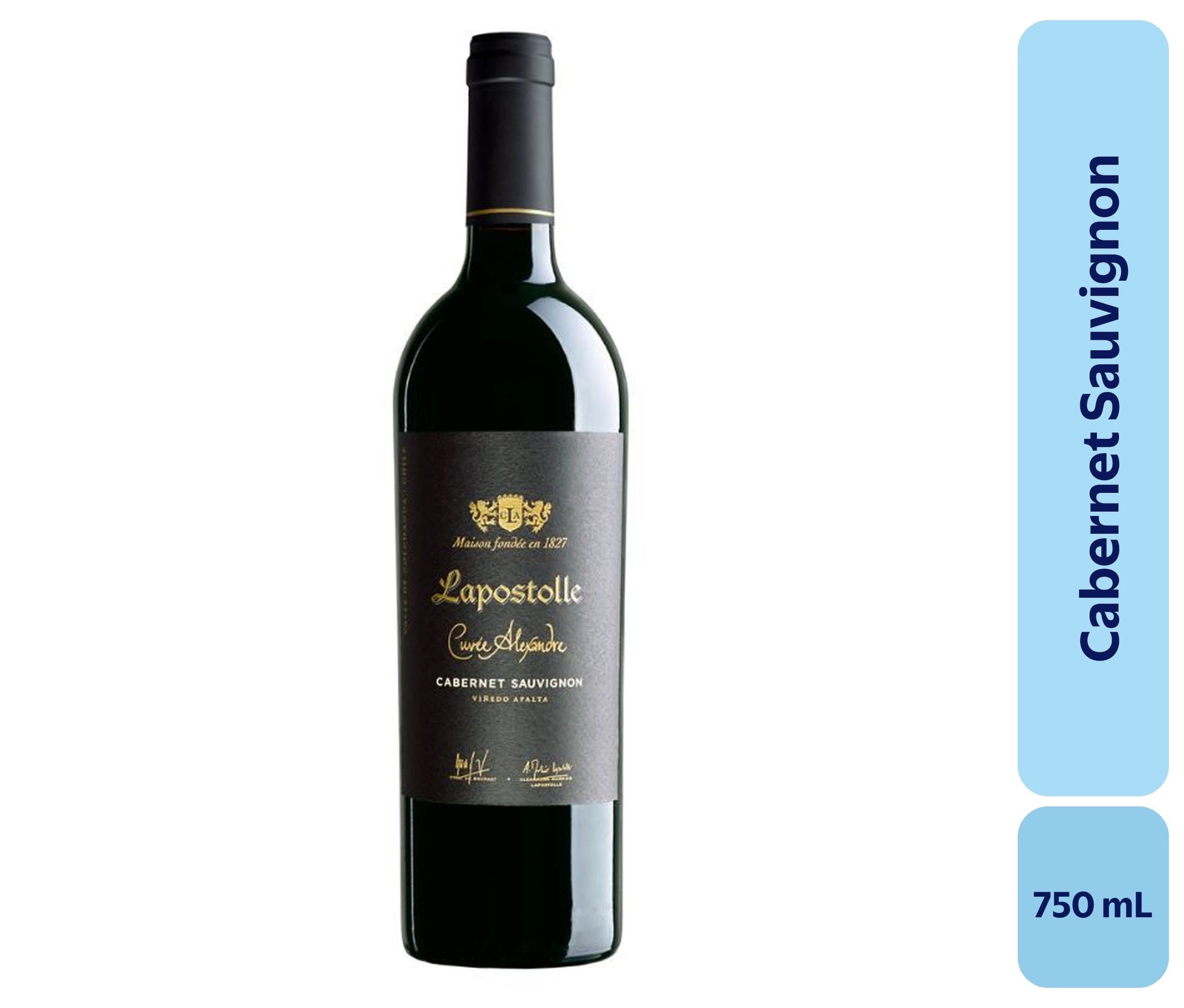Vino Cabernet Sauvignon Botella 750 mL Lapostolle