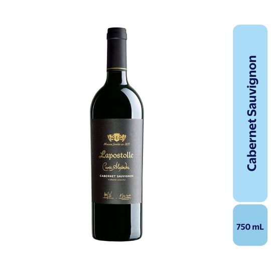 Vino Cabernet Sauvignon Botella 750 mL Lapostolle