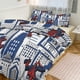 thumbnail image 1 of Spiderman Print Bedding Set Pattern Duvet Cove Set 3 Pieces 1 Quilt Cover And 2 Pillowcases for Women Men Teens, 1 of 5