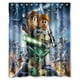 thumbnail image 1 of Cortina de ducha de Star Wars, juego de cortina de baño con ganchos, tamaño 60 x 72 pulgadas, 1 of 3