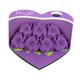 thumbnail image 5 of Bloc De Notas 3D Con Dise?o De Rosas Para Sala De Estudio, 156 Páginas, Dise?o Artístico De Tallado En Papel, Morado, 5 of 5