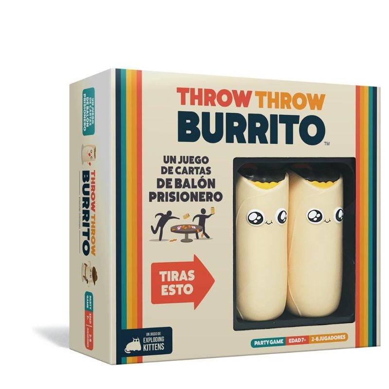 Asmodee - Juego De Mesa Throw Throw Burrito.