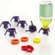 thumbnail image 2 of 3pcs Inverted Bottle Cap, Multifunctional Tripod Stand, Shower Gel Shampoo Leakproof Bottle Cap, Kitchen Seasoning Squeeze Bottle Cap, 2 of 2