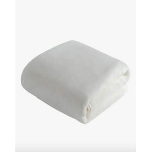 Atlas - Toallon Grande De Baño 100 X 140 Microfibra Playa Blanco