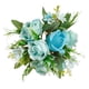 thumbnail image 2 of Bolas De Flores Artificiales Bolas De Besos De Flores Falsas Para Dormitorio Despedida De Soltera Azul, 2 of 3