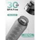 thumbnail image 5 of Botella Opard 840 ml Tritan a prueba de fugas con tapa abatible, 5 of 6
