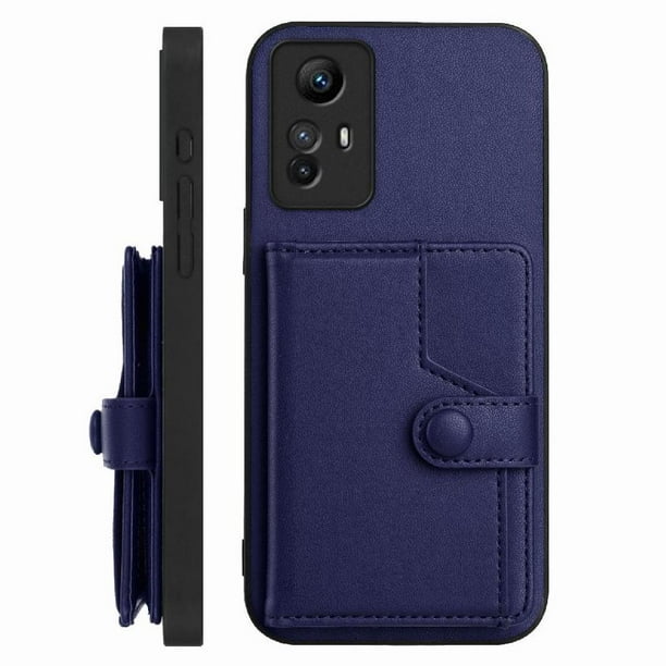 FOXDOCK Funda para Xiaomi Redmi NOTE12s 4G con Bloqueo RFID - Diseño Elegante con Cierre de Botón