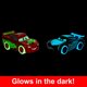 thumbnail image 2 of Toy Cars Disney Pixar Cars Track Talkers Glow Racers, paquete de 2, 2 of 6