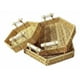 thumbnail image 1 of Set 3 Canastos Decorativos Cestas Apilables Naturales Jhn, 1 of 3