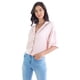 thumbnail image 3 of Camisa CC Wholesale Clothing Boxy Con Botones M Dusty Blush, 3 of 11