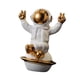 thumbnail image 1 of Figura Decorativa De Porcelana De Cosmonauta Para Mesa De Salón, Elegante Y Moderna, 12 X 10 X 16 Cm, 1 of 3