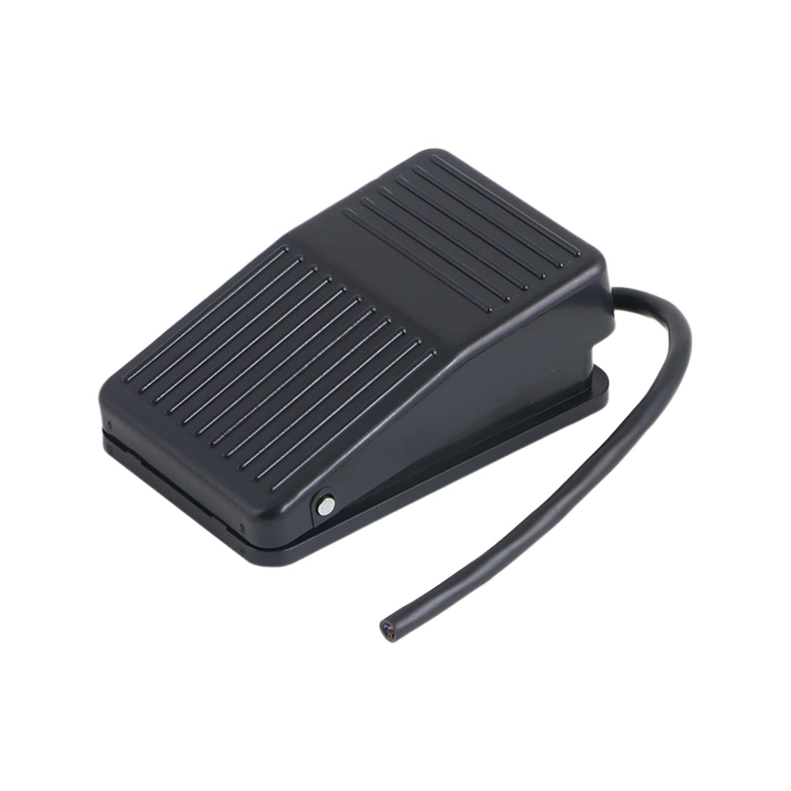 Ioensy - Interruptor De Control De Pedal De Pie Fs 1 10A Para Agricultura De Sitio De Construcción De Fábrica