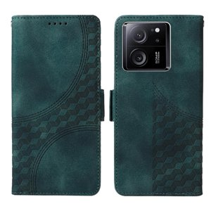 Carcasa Foxdock Xiaomi 13T De Cuero Pu, Diseño Acolchado Clásico, Protección Contra Caídas Y Rayones