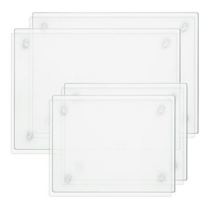 Tabla De Cortar Seelenruhe De Vidrio Templado Para Cocina, Paquete De 4