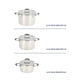 thumbnail image 3 of Juego de utensilios de cocina Oster Platinum Silverbolt Dutch Oven, 6 piezas, 3 of 9