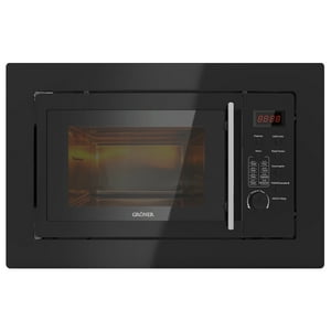 Groner - Microondas Empotrado Black Grill 25L