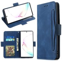 Funda Tipo Billetera Foxdock Para Samsung Galaxy Note10 5G – Tapa Flip Con Tarjetero
