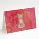 thumbnail image 1 of Tarjetas de felicitación Lince de Caroline's Treasures – Pack de 8, 1 of 3