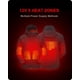 thumbnail image 2 of Chaqueta térmica DEWBU para hombre, invierno y exterior, softshell, negra, 3XL, 2 of 6
