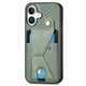 thumbnail image 3 of Funda Resistente para iPhone 16 Plus con Tarjetero y Soporte, Diseño Magnético Verde, 3 of 5