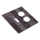 thumbnail image 3 of Cubierta decorativa para tomacorriente Oilbiexn estilo vintage de madera, 2 módulos, 3 of 8