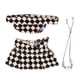 thumbnail image 1 of Ropa Para Muñecas De 15 Cm, Accesorios De Peluche Cómodos Para Muñecas, Accesorios Fotográficos Elegantes, Collar Negro DIY, 1 of 3