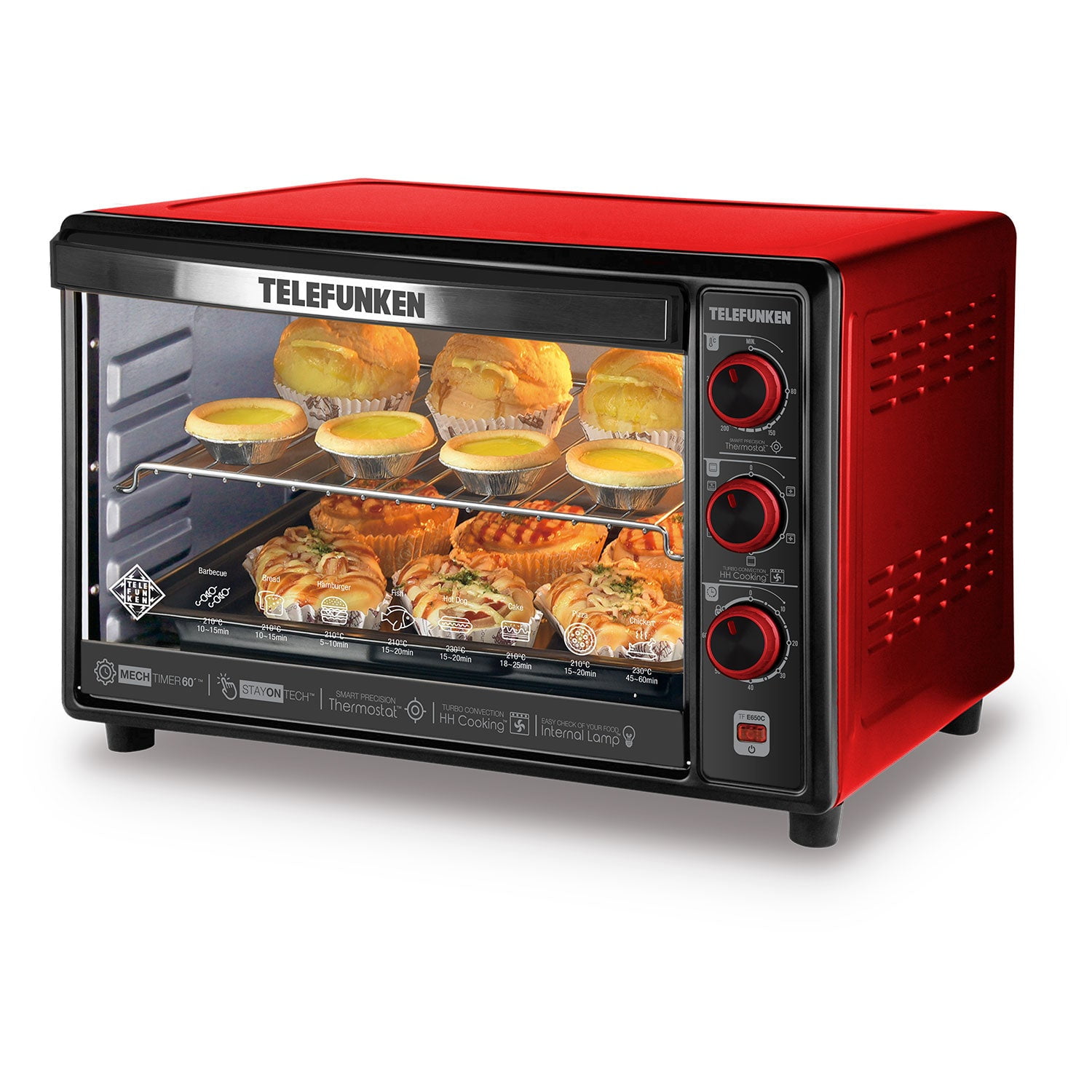 Horno Eléctrico Telefunken Tf E650C