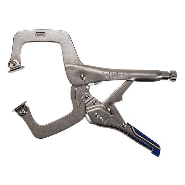 Pinzas de soldadura IRWIN VISE-GRIP con abrazadera en C de liberación rápida de 11 pulgadas