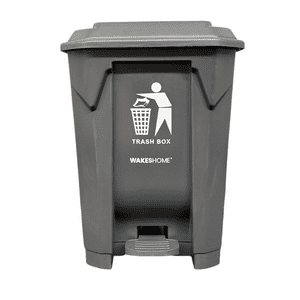 Wakeshome - Basurero Contenedor De Basura 30 Litros Cubo De Basura