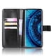 thumbnail image 3 of Funda tipo libro para OPPO Find X2 Pro, cartera todo‑en‑uno, funda multifuncional con tarjetero y correa de muñeca desmontable, 3 of 4