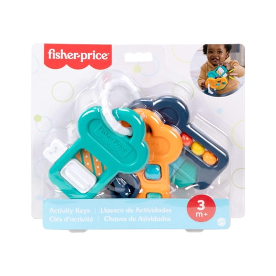 Juguete Bebé Fisher-price Llavero Actividades Mordedera Llaves 3 Meses+