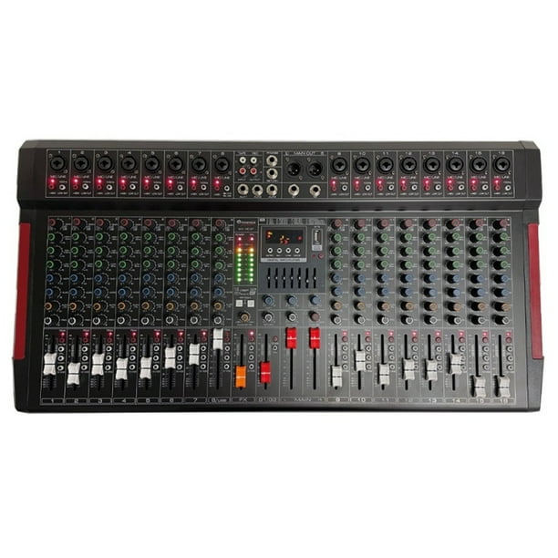 Mixer Mezclador Pasivo 16 Canales SoundTrack MIX 16 DSP | Lider