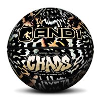 And1 - Balón De Baloncesto De Goma Premium Chaos Animal Print Felino Talla 7