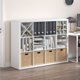 thumbnail image 3 of Insertos en forma de X para organizador de cubos Furinno, blanco, 3 of 9