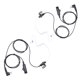 thumbnail image 1 of Auriculares de vigilancia de 2 hilos POFENAL DTR650 RDM2070D (paquete de 2), 1 of 8