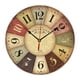 thumbnail image 2 of Reloj De Pared De La Vendimia En Mal Estado Decoración Rústica Cocina De La Casa Elegante De Madera De 30 Cm 3, 2 of 3