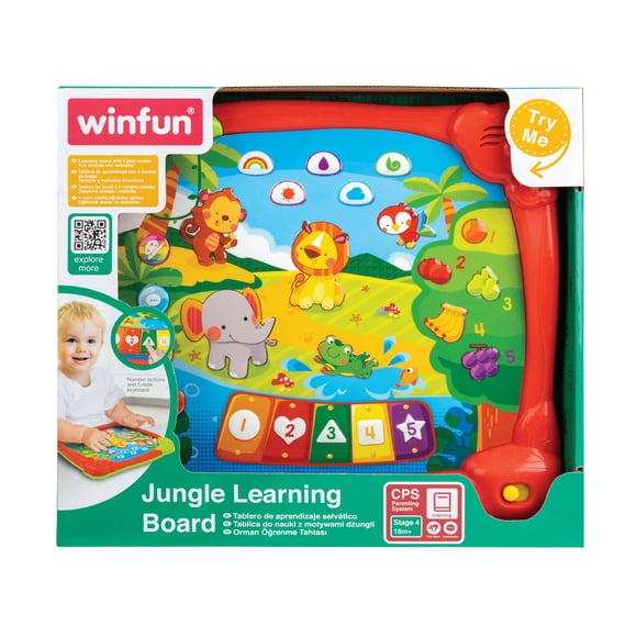Tablero De Aprendizaje De La Jungla