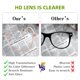 thumbnail image 4 of QxAiVMin Gafas Cuadradas Oversize con Bloqueo de Luz Azul, 4 of 7