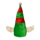 thumbnail image 2 of Gorro Duende Elfo Con Orejas Navideño Talla Única Navidad 2025, 2 of 4