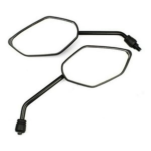 Genérico - Espejos Para Moto Yamaha Nmax 155 Negro