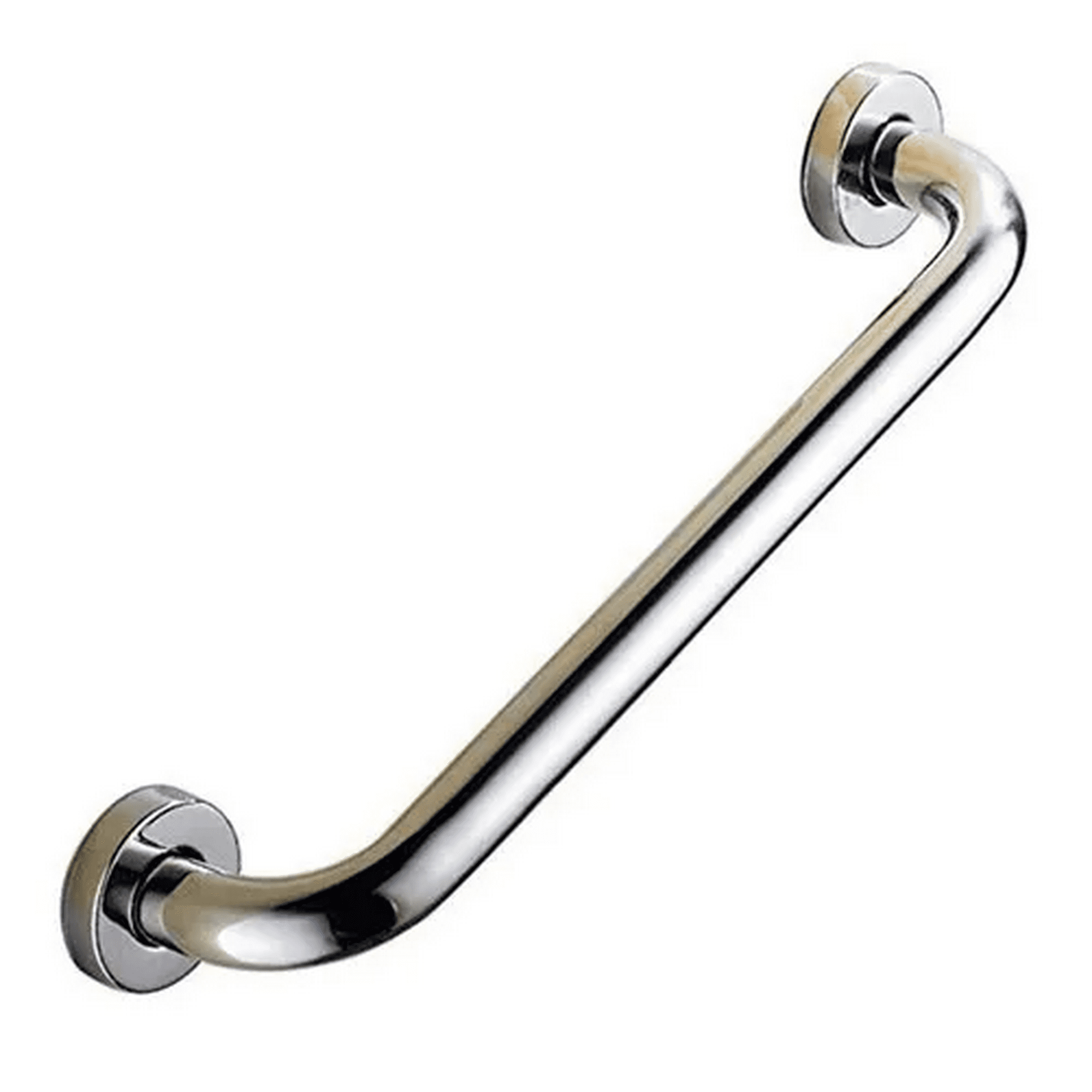 Genérico - Barra Seguridad Recta Ducha Baño 60 Cm X 3,2 Cm Inoxidable Plateado