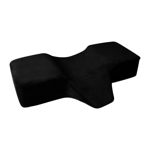 Magideal - Almohada De Pestañas En Forma De U, Almohada De Extensión De Pestañas, Suministros, Cojín Para Injerto De Pestañas, Almohada Con Ranura Para Pestañas, Negro