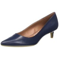 Zapatos De Tacón Gabrianna De Cuero Azul Marino Calvin Klein Talla 8 Us