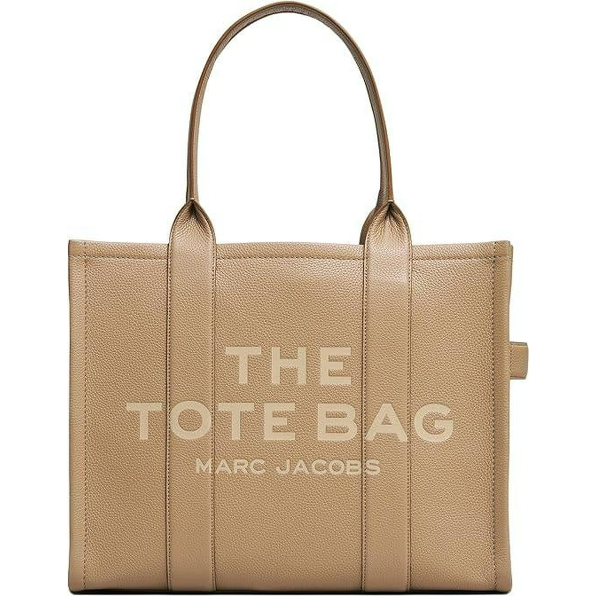 Cartera Marc Jacobs The Leather Tote Grande Camel