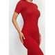 thumbnail image 4 of Vestido Midi Ajustado de Canalé, 4 of 5